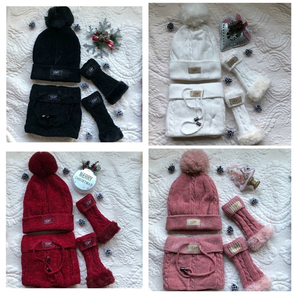 Ugg beanie and scarf set Clearance